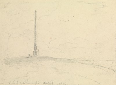Obelisk Lorda Yarborough autorstwa Capt. Thomas Hastings