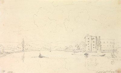 Rzeka Medina i Cowes, wyspa Wight autorstwa Capt. Thomas Hastings