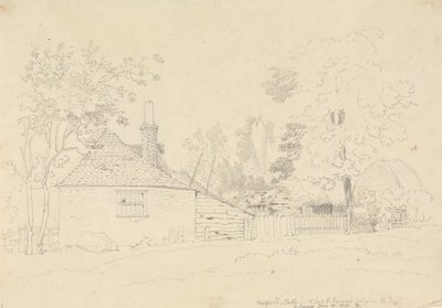 Millfield Stables, East Cowes, 15 de junho de 1828 polonês autorstwa Capt. Thomas Hastings