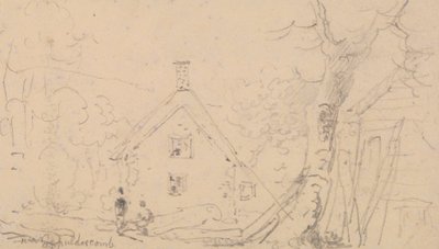 Niedaleko Appuldurcombe, wyspa Wight autorstwa Capt. Thomas Hastings