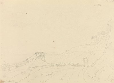 W pobliżu Blackgang Chine, 19 sierpnia 1826 r autorstwa Capt. Thomas Hastings