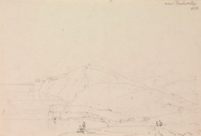 W pobliżu Freshwater, Isle of Wight autorstwa Capt. Thomas Hastings