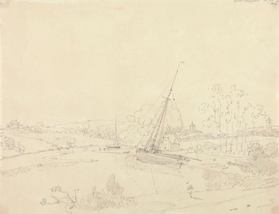 W pobliżu Newport, 30 lipca 1826 r autorstwa Capt. Thomas Hastings