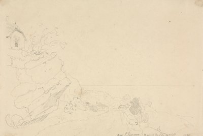 W pobliżu Saint Lawrence, Isle of Wight autorstwa Capt. Thomas Hastings