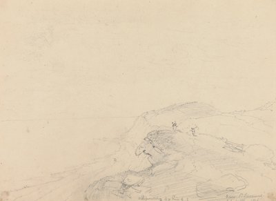 W pobliżu Saint Lawrence, Isle of Wight autorstwa Capt. Thomas Hastings