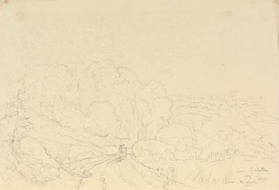 Niedaleko Swainstone, 12 sierpnia 1829 r autorstwa Capt. Thomas Hastings