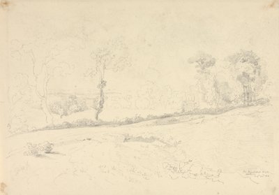 Na Hampstead Heath, 22 sierpnia 1818 autorstwa Capt. Thomas Hastings