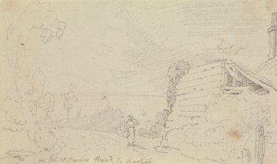 Na West Cowes Road do Newport autorstwa Capt. Thomas Hastings