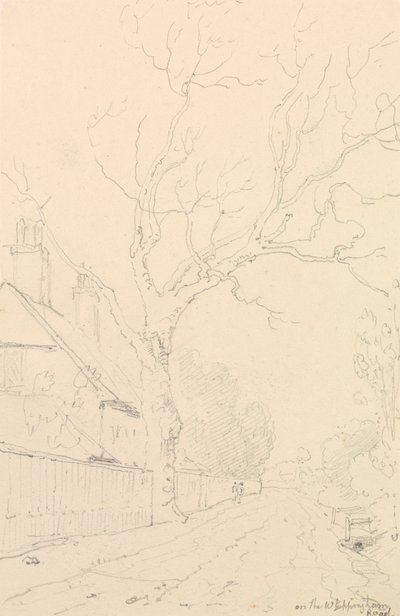 Na Whippingham Road, wyspa Wight autorstwa Capt. Thomas Hastings