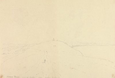 Shalcombe w pobliżu Needles, patrząc na wschód autorstwa Capt. Thomas Hastings