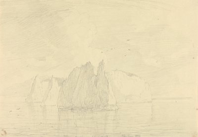 Igły, wyspa Wight autorstwa Capt. Thomas Hastings