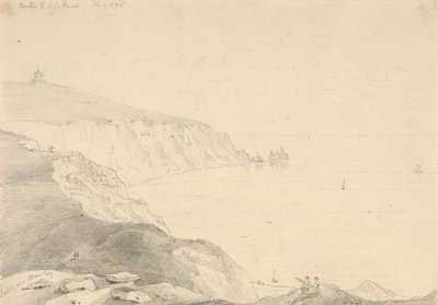 Igły i latarnia morska, wyspa Wight autorstwa Capt. Thomas Hastings