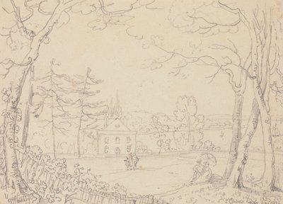 Zachód Cowes, 20 lutego 1826 autorstwa Capt. Thomas Hastings