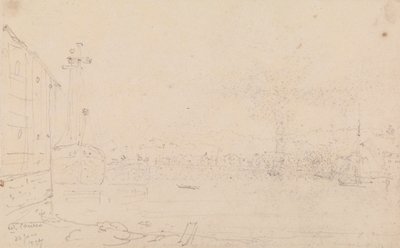 Zachód Cowes, 24 czerwca 1827 autorstwa Capt. Thomas Hastings