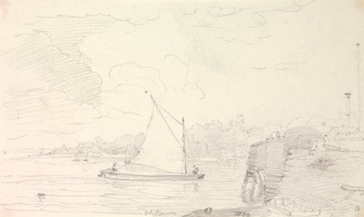 West Cowes, wyspa Wight autorstwa Capt. Thomas Hastings