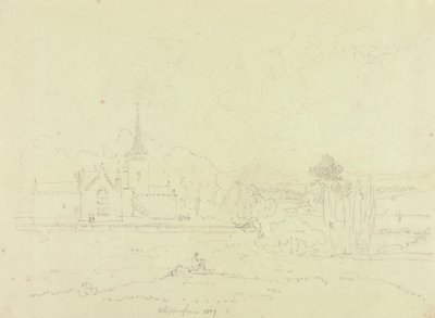 Whippingham, wyspa Wight autorstwa Capt. Thomas Hastings