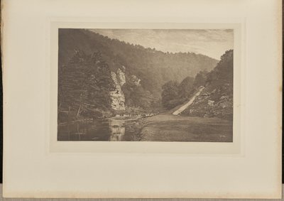 W Dove Dale autorstwa Captain George Bankart