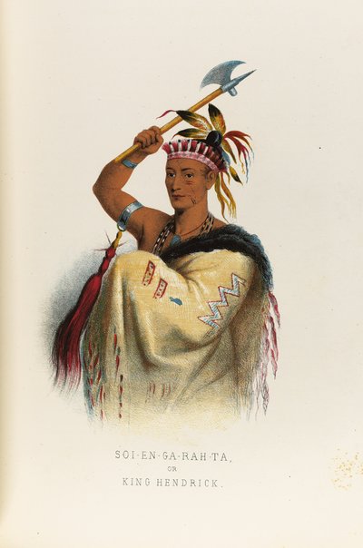 Soi-En-Ga-Rah-Ta lub Król Hendrick, autorstwa Captain Seth Eastman