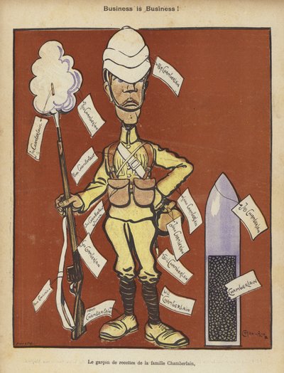 Ilustracja do Le Rire autorstwa Caran d Ache