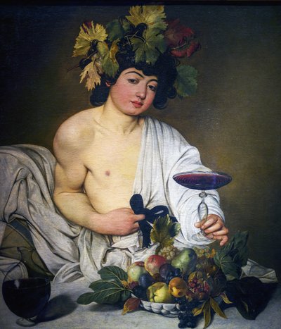 Włoski: Bacco Bacchus autorstwa Caravaggio