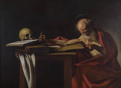Święty Jerome autorstwa Caravaggio