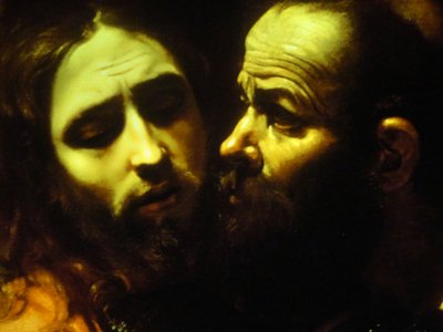 Przyjęcie Chrystusa autorstwa Caravaggio