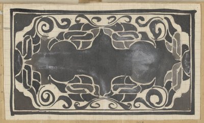 Deseń autorstwa Carel Adolph Lion Cachet