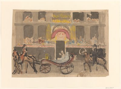 Projekt dekoracji dla Herengracht 527 autorstwa Carel Adolph Lion Cachet