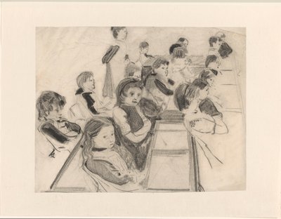 klasa szkolna autorstwa Carel Adolph Lion Cachet