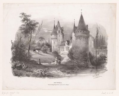 Kasteel Pictura (tytuł serii na obiekcie) autorstwa Carel Christiaan Antony Last
