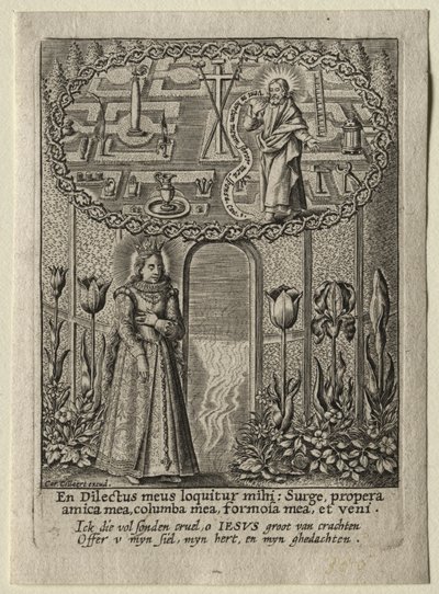 Wejdź do mojego ogrodu, moja siostro, moja żona autorstwa Carel Collaert