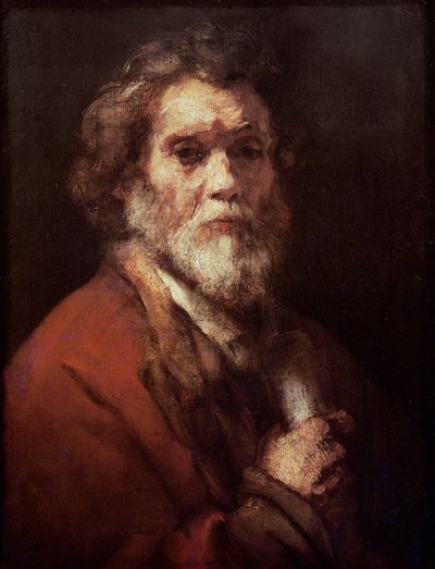 Głowa starego człowieka, ok. 1650 autorstwa Carel Fabritius