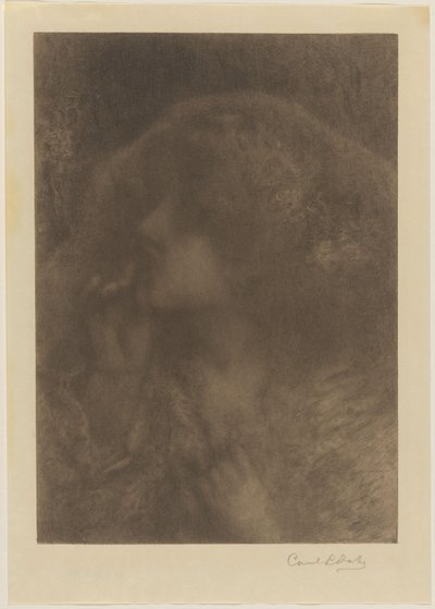 panna młoda autorstwa Carel Lodewijk Dake (signed by artist)