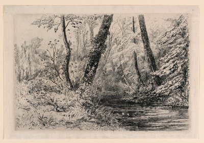 Pamiątka z Cressonnières w Veules autorstwa Carel Nicolaas Storm van 
