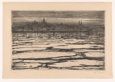Sople na Renie (oryginalny tytuł na obiekcie) autorstwa Carel Nicolaas Storm van 