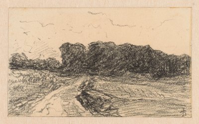 Linden-allee, droga do Bresserberg w Kleve autorstwa Carel Nicolaas Storm van 