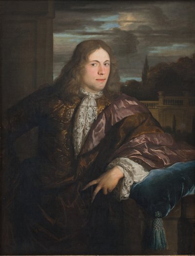 Portret młodego dżentelmena autorstwa Carel de II Moor