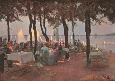 Letnie popołudnie nad Müggelsee autorstwa Carl Alexander Brendel