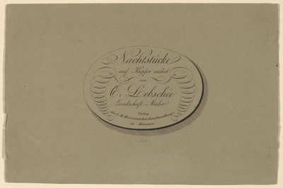 Cztery kawałki nocy autorstwa Carl August Lebschee