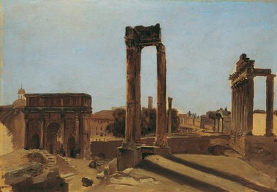 Dajesz Forum Romanum autorstwa Carl Blechen