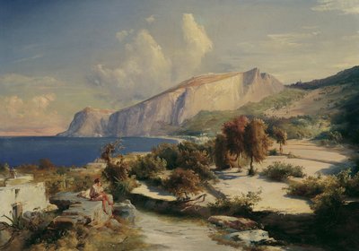 Popołudnie na Capri autorstwa Carl Blechen