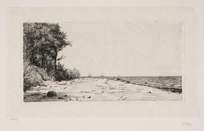 Z północnego wybrzeża Zelandii. Plantacja Hornbæk autorstwa Carl Bloch