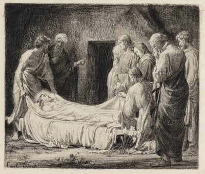 Złożenie do grobu Chrystusa autorstwa Carl Bloch