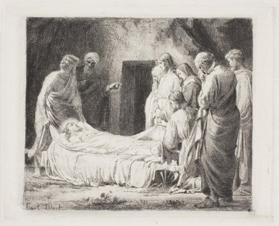 Złożenie do grobu Chrystusa autorstwa Carl Bloch