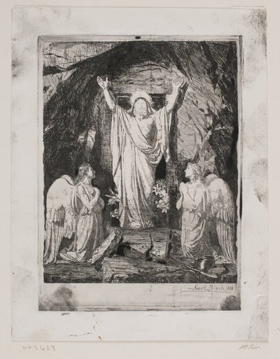 Zmartwychwstanie Chrystusa autorstwa Carl Bloch