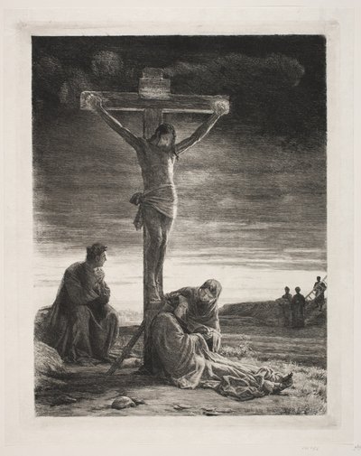 Cristo cruzpi llimp’iy autorstwa Carl Bloch