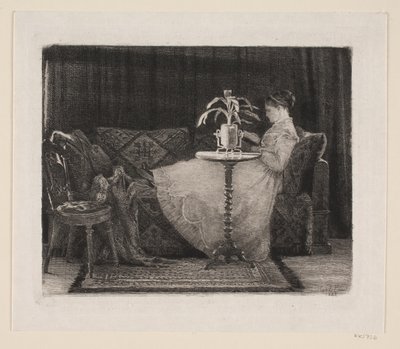 Czytanie pani autorstwa Carl Bloch