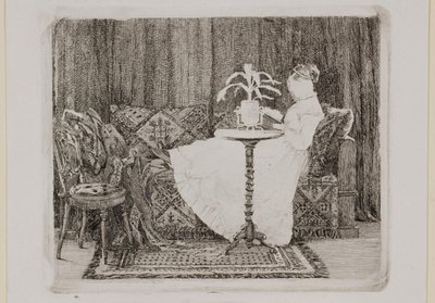 Pani czytająca autorstwa Carl Bloch