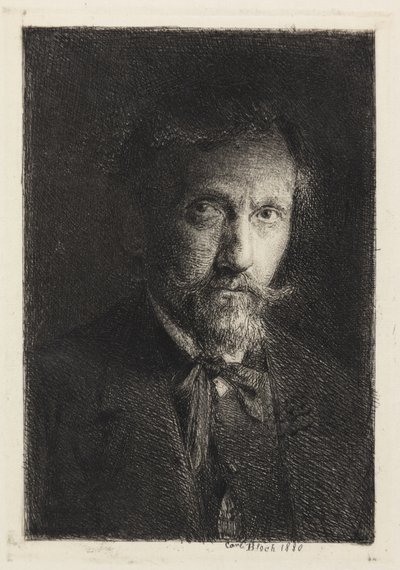 Autoportret autorstwa Carl Bloch