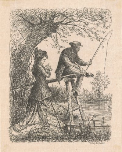 Wędkarstwo autorstwa Carl C. Brenner